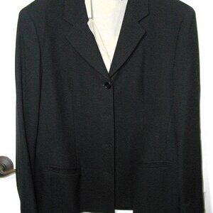 Women's Anne Klein II Petites 4-piece 100% wool business suit, Size 10. New.
